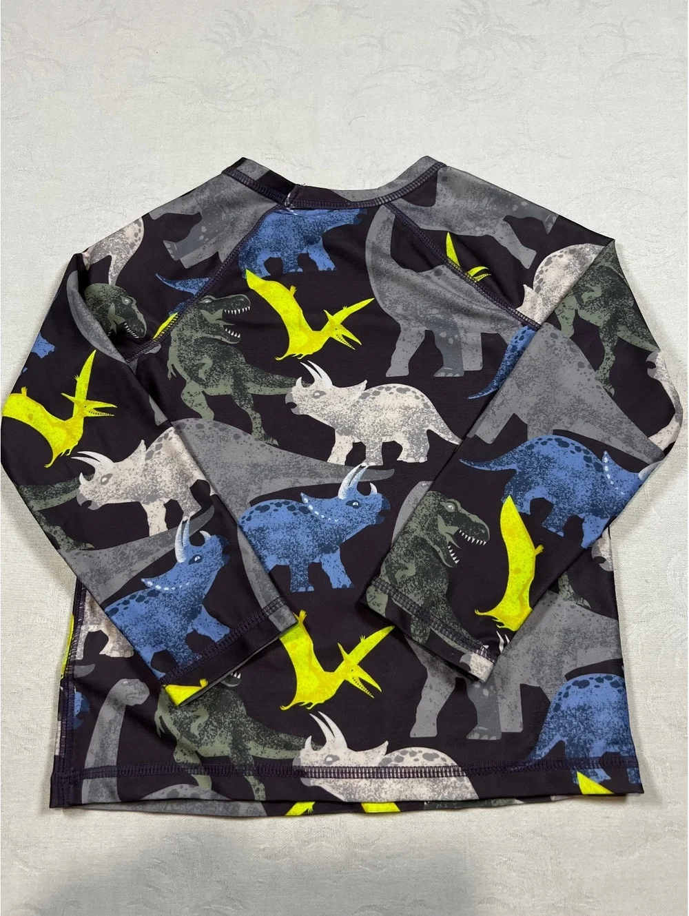 Gap Kids Dinosaur Print Swim Shorts and Swim Shirt Boys Size 3T